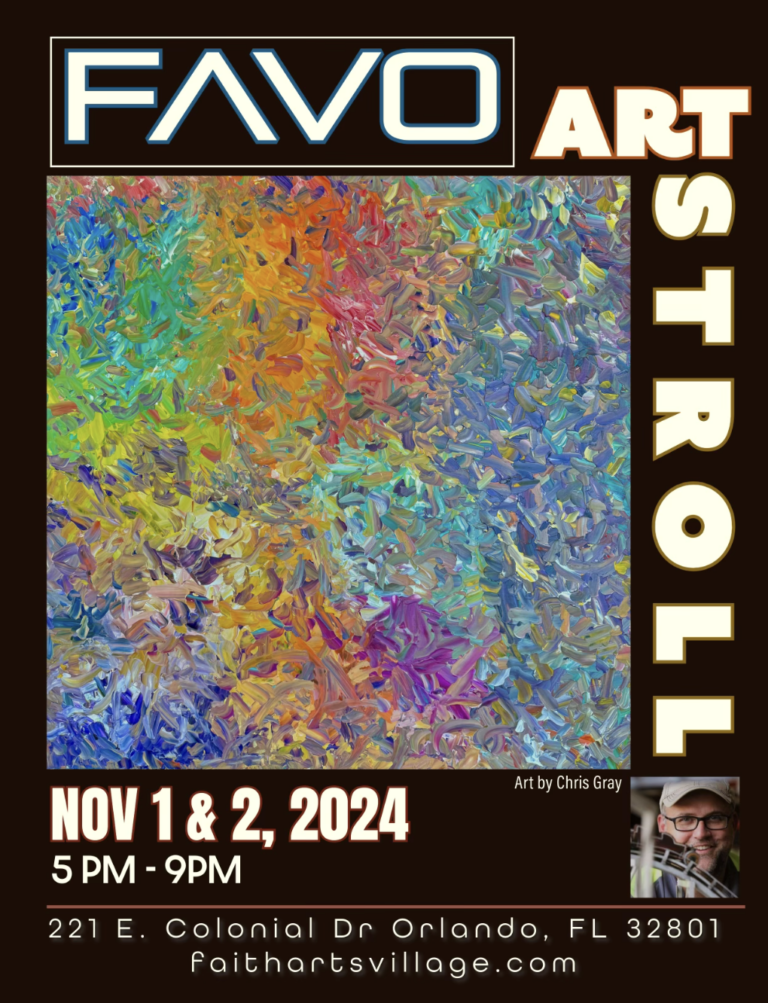 FAVO art stroll November 2024