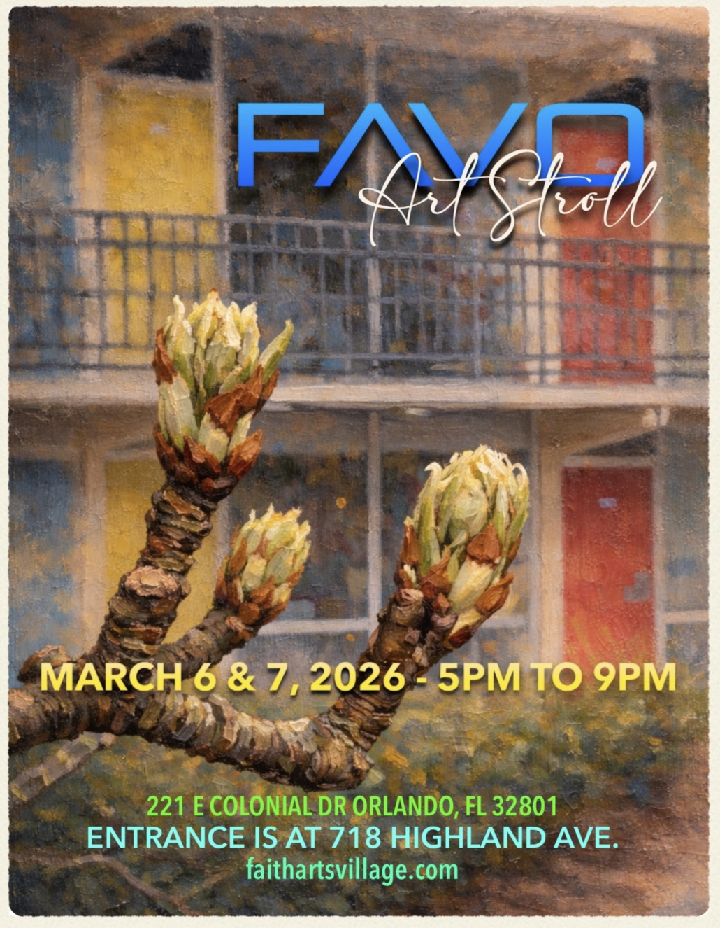 FAVO Art Stroll March 2026