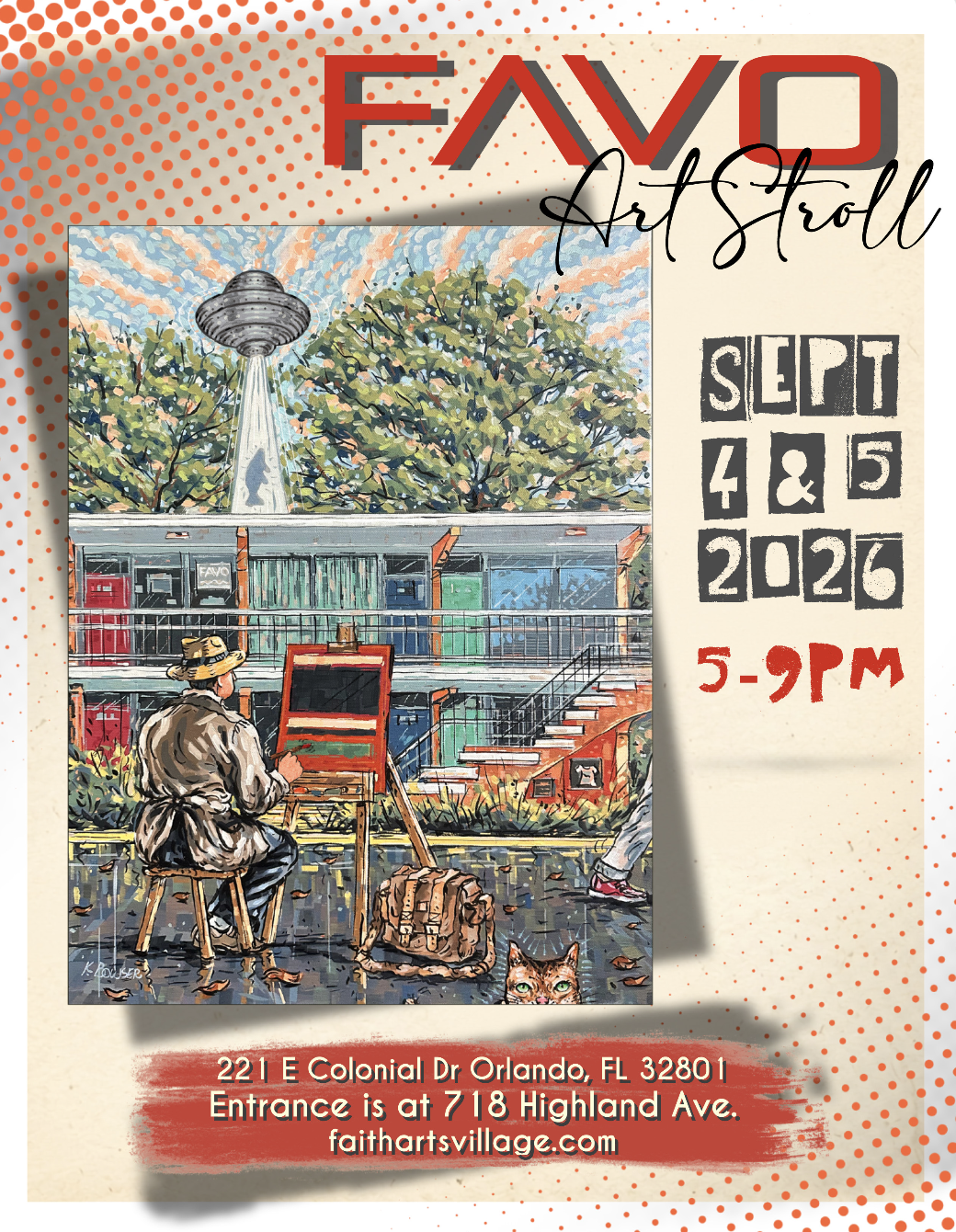FAVO Art Stroll September 2026 Poster